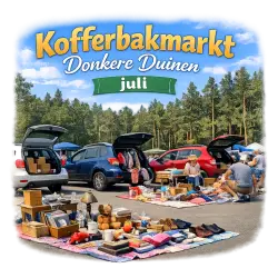 Kofferbakmarkten Donkere Duinen: Juli