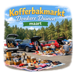 Kofferbakmarkten Donkere Duinen: Maart
