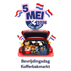 (maand 5) 05-05-2026, Bevrijdingsdag Kofferbakmarkt Quelderduijn